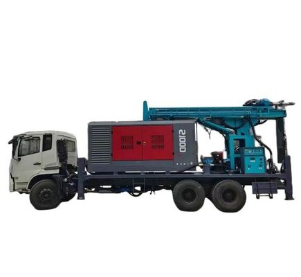 300 m głębokości ciężarówka zamontowana wodociąg wiertniczy 80km/h 266HP ładunek pojazd silnik