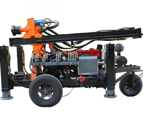 150 m Głębokość wiertni Doł wodny Wodnik Maszyna wiertnicza 32HP 100 - 219mm średnica