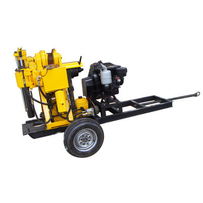 RCJ130W Hydraulic Small Borehole Mutil Functional Drilling Machine z silnikiem wysokoprężnym o mocy 20 KM