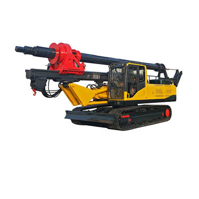 35 m głębokości crawler zamontowany obrotowy wodociąg wiertniczy 154KW moc silnika