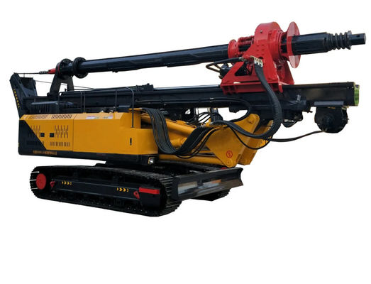 Hydrauliczna rotacyjna maszyna wiertnicza 25m Głębokość 150KW Moc silnika wysokoprężnego