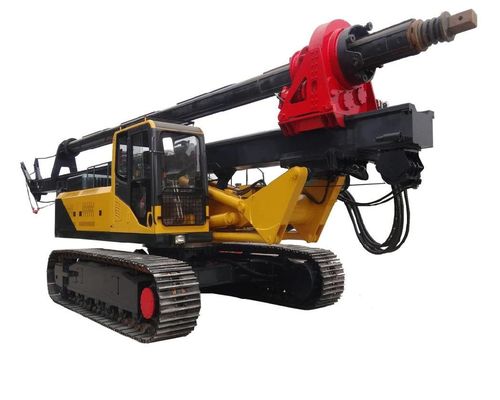 30 m głębokości crawler zamontowany rotacyjna wiertarka 205 koni mechanicznych Silność silnika wysokoprężnego