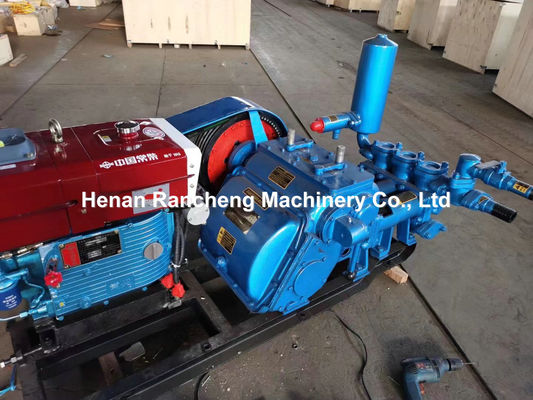 100 mm tłok 65 mm średnica cylindru wiertniczej pompy błota z silnikiem Changchai 28HP