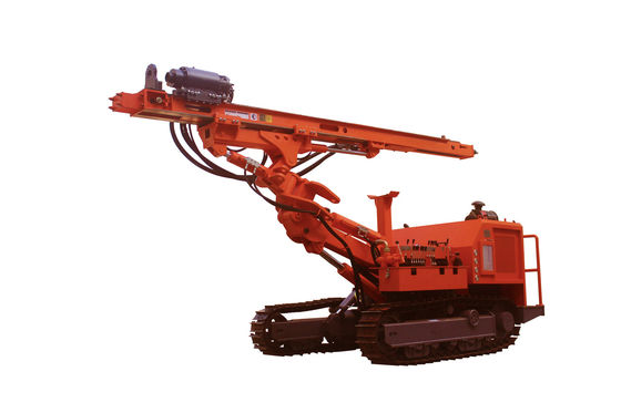 Głębokość wiercenia 80 m DTH Rig 102HP Diesel Engine Blast Hole Drill Rigs