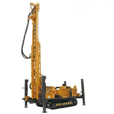 Stabilna maszyna wiertnicza studni wodnej o głębokości 1000 m 194 kW Silnik 140 mm - 500 mm Dia