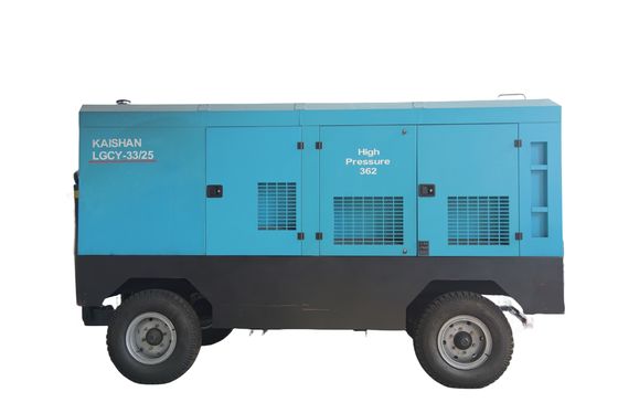 2.5Mpa Ciśnienie robocze 550KM Kompresor powietrza wiertniczego 33m3 / min Pojemność
