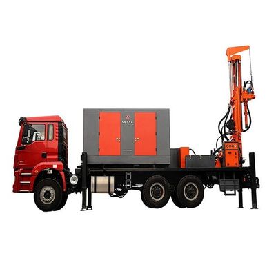200 m Głębokość wiercenia Wodny studnia wiertarka 118HP Cummins 115 - 350 mm Bore Dia