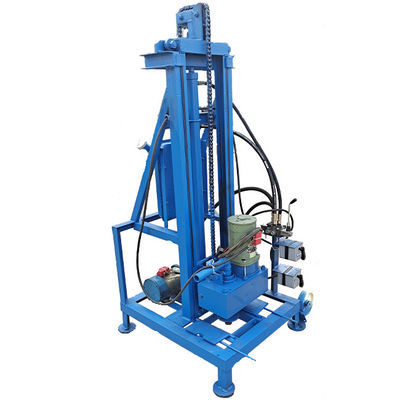 Hydrauliczny cylinder przenośna maszyna do wiercenia studni wodnej 100m głębokość 51mm wiertarka Dia