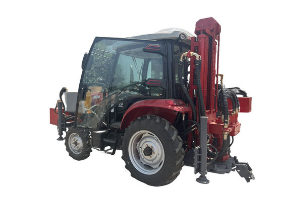 50KM 4X4 Traktor z kabiną 260m Głębokość wiercenia Hydrauliczna maszyna do wiercenia studni wodnych/maszyna do wiercenia