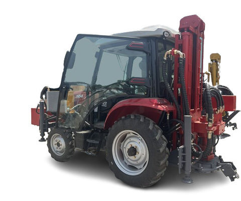 260m Traktor z kabiną Wodnikowa wiertarka wiertarna z ciśnieniem powietrza 1,7 2,5 Mpa dla różnych warunków gruntu