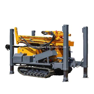 Gorąca sprzedaż Głębokość 200m Crawler zamontowany wodociąg wiertniczy 58KW YuChai silnik wysokoprężny