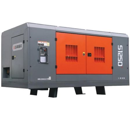 S125D Sprężarka powietrza z silnikiem Cummins o mocy 410 kW do wiercenia 300-400 m