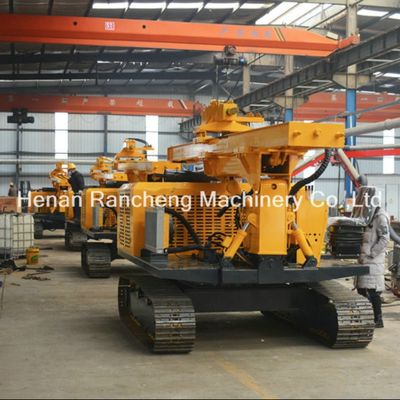 20-100m Głębokość Crawler Hydraulic Solar Pile Driver Zarówno rotacyjny jak i wiertniczy wiertniczy