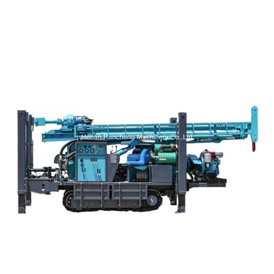Hydrauliczna maszyna do wiercenia studni wodnej 300 m głębokości z napędem napędowym 85 kW