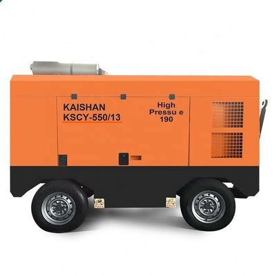Sprężarka powietrza 550CFM 13Bar 180HP do wiercenia młotem górnictwo przemysłowe