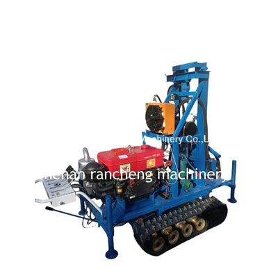 Maksymalna głębokość 150m RCS200C Rubber Crawler Small Water Well Drilling Rig Machine