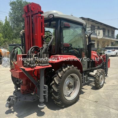 RCF260WT Hydraulic Trailer Mounted Water Well Drilling Rig Z 4X4 Driving