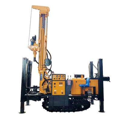 58KW Diesel Hydraulic Drilling Machine dla 200 metrów studni wodnych z 5T podnoszenia