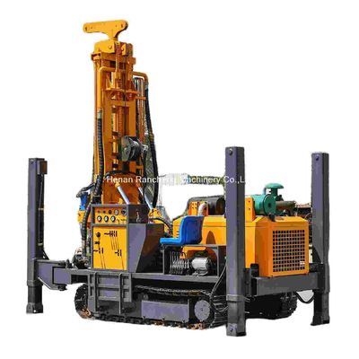 Głębokość wiercenia 300 m Moc 85 kW Hydraulic Water Drilling Rig Machine