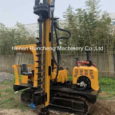 Kierowca paliw słonecznych z 6m ramy Post Crawler Ramming Machine