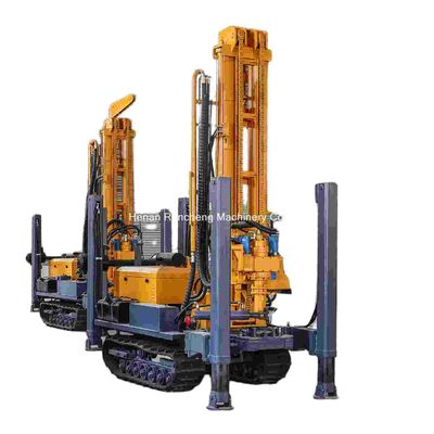 180m głębokości Crawler Hard Rock Wodny wiertarka z silnikiem 55KW