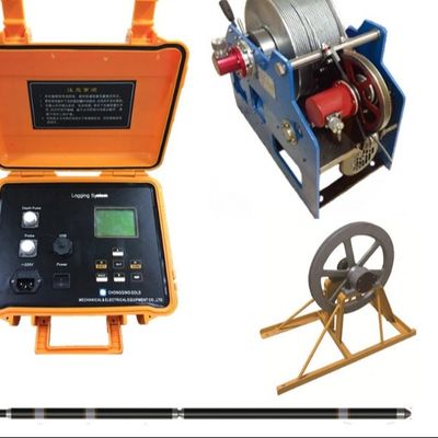 Sprzęt do logowania otworów wiertniczych RCQ-2D Cyfrowy system logowania z sondą JDX-2Dr do pomiaru naturalnego promieniowania gamma i rezystywności elektrycznej