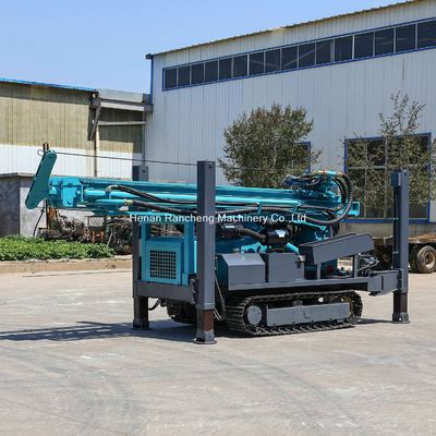 RCF280C Crawler Water Well Drilling Rig wyposażony w 70kw Yuchai Diesel Generator