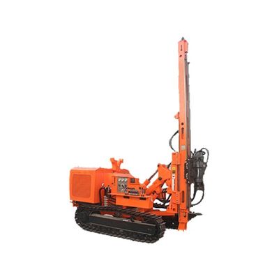 84 kW Crawler Mounted Solar Pile Driver 4 cylindry 20 - 100m Głębokość wiercenia