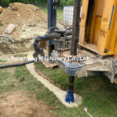 150 m hydrauliczna maszyna do wiercenia studni wodnej do 17 - 31 m3/min zużycia powietrza