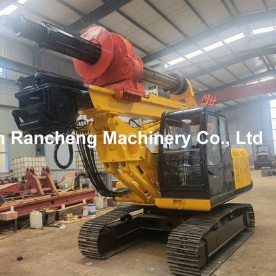 RCQ515M Mini Pile Drilling Rig Drilling Depth 15m Hydraulic Small Rotary Drilling Machine