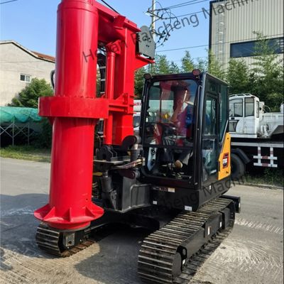 RCQ-10C Mini Hydraulic Rotary Piling Rig Kubota Silnik wysokoprężny 2000 mm Szerokość podwozia