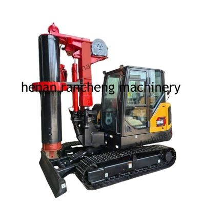 RCQ-10C Mini Hydraulic Rotary Piling Rig Kubota Silnik wysokoprężny 2000 mm Szerokość podwozia