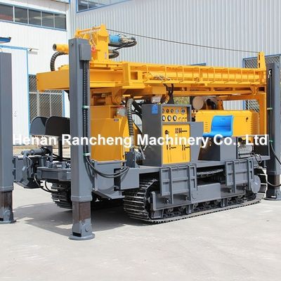 350m Crawler Mounted Water Well Drilling Rig Maszyna do wiercenia otworu Pneumatyczna maszyna do wiercenia wody Maszyna do wiercenia studni