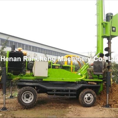 Pełna hydrauliczna instalacja RCQ-10W - głębokość 10 m, prędkość obrotowa 2200 R/min